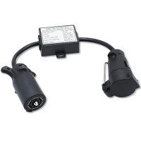 Адаптер-перехідник HP-trailer TLC77P-1 з американських розеток на євро-вилку 7 контактів (3145)