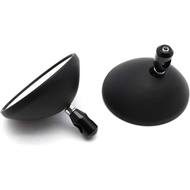 Алюминиевые черные классические боковые зеркала GBAPYUSK заднего вида для мотоцикла (4052)
