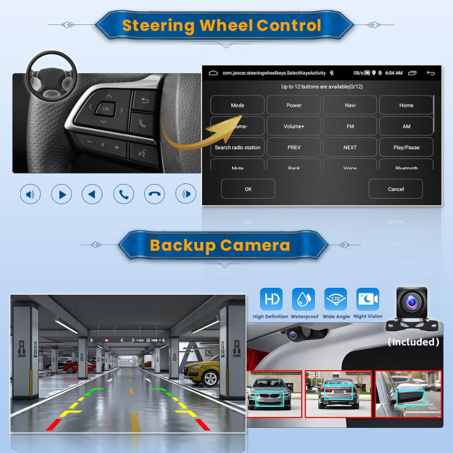 Автомагнітола Inefala 9 дюймів Android 15 для Mazda 3 2009-2013 (4105)
