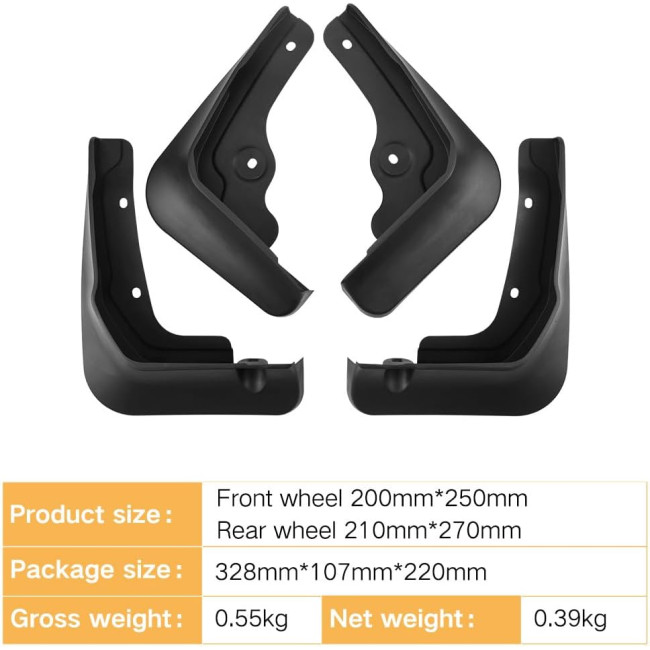 Автомобільні бризковики GCTRICL 202571, для Hyundai, Tucson (4016)