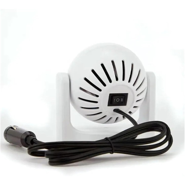 Автомобильный воздушный обогреватель лобового стекла NanDeZ 12V портативный автомобильный обогреватель 360 градусов поворотный, черный (0153)