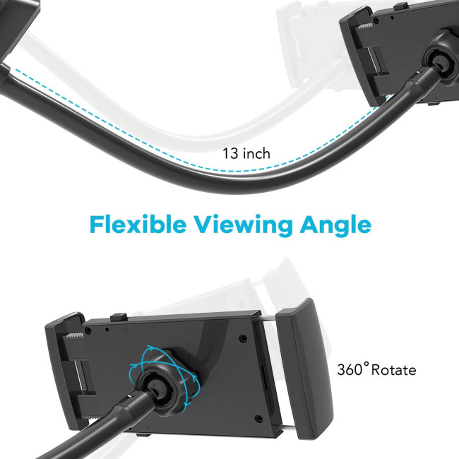 Автомобільний тримач для телефону APPS2Car KWSS277, присоска 360° (3028)