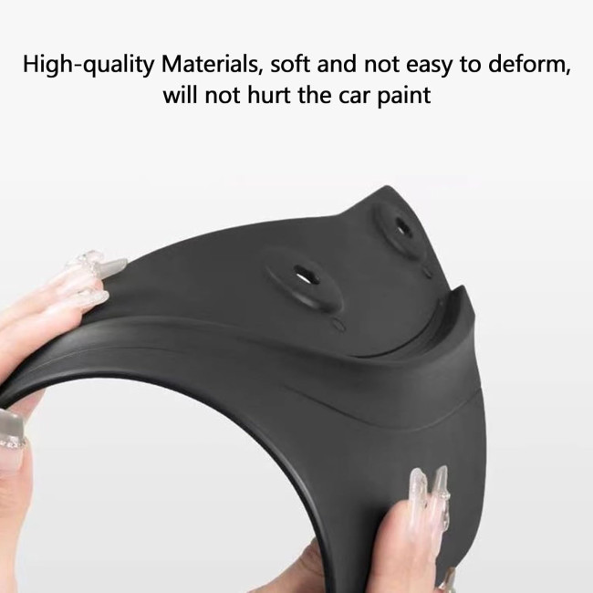 Бризковики Ywooon ‎YW-TSL-MudFlaps-M3-Highland для Tesla Model 3, чорні (4066)