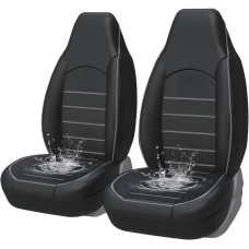 Чохли для передніх сидінь AUTOYOUTH Y40724-GRAY, універсальні, сірі (4117)