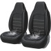 Чохли для передніх сидінь AUTOYOUTH Y40724-GRAY, універсальні, сірі (4117) № 