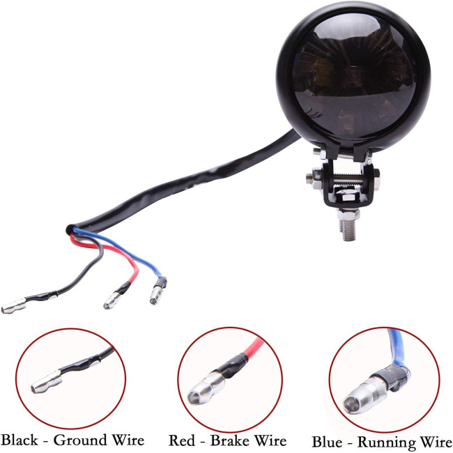 Светодиодный тормозной задний фонарь DREAMIZER FBA-EUYDEUJME070 для Street Bike, дымчатый (4065)