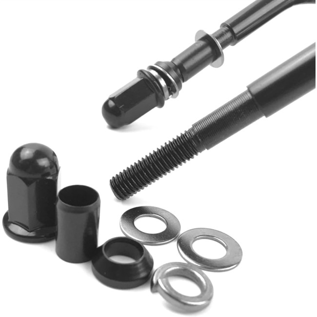 Дзеркало заднього виду для мотоцикла Harley Dyna Bobber Chopper Old School 1982-2018, чорний (2169)