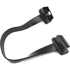 GFFG Автомобільний діагностичний кабель GF-YK001-EU, OBD2 16-контактний, чорний (5123)