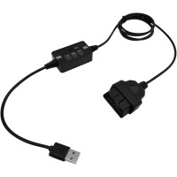 Кабель аварийного питания ZKTOOL ZKEU038 для автомобильного ЭБУ (4144)