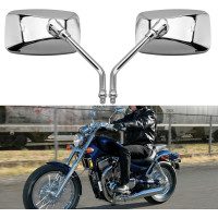 Хромоване дзеркало заднього виду BREDUXSER ‎JRTEU508-509 на кермо мотоцикла (4048)