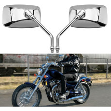 Хромоване дзеркало заднього виду BREDUXSER ‎JRTEU508-509 на кермо мотоцикла (4048)