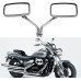 Хромоване дзеркало заднього виду BREDUXSER ‎JRTEU508-509 на кермо мотоцикла (4048) № 1