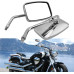 Хромоване дзеркало заднього виду BREDUXSER ‎JRTEU508-509 на кермо мотоцикла (4048) № 2