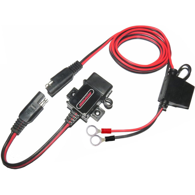 Комплект USB-портів MOTOPOWER MP0609A для мотоцикла 3.1A, адаптер SAE-USB для мотоцикла (0193)
