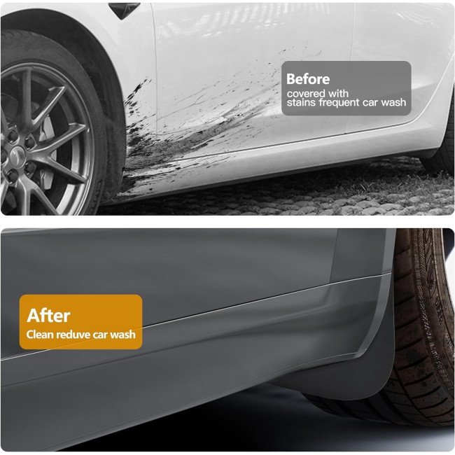 Комплект із 4 бризковиків AzulLanse для Model 3 2024 (2164)