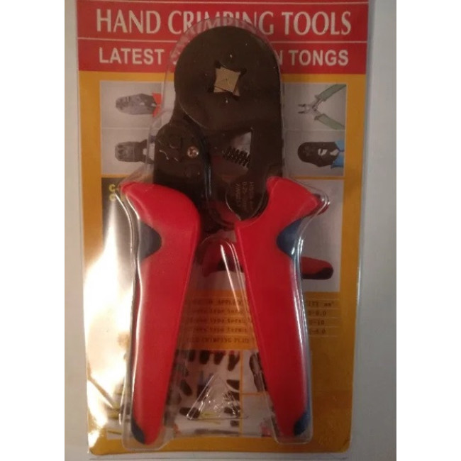 Кримпер HSC8-4A обтискні кліщі для наконечників 0.25-6мм (5093)