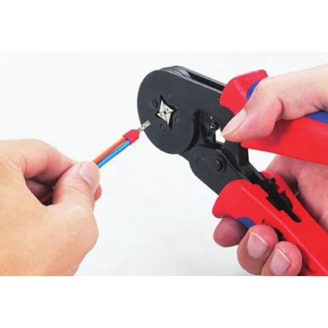 Кримпер HSC8-4A обтискні кліщі для наконечників 0.25-6мм (5093)