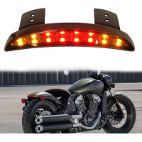 Мотоциклетный светодиодный задний фонарь JMTBNO KKEUJMEE091 для Sportster XL883N 1200N, черный (4045)