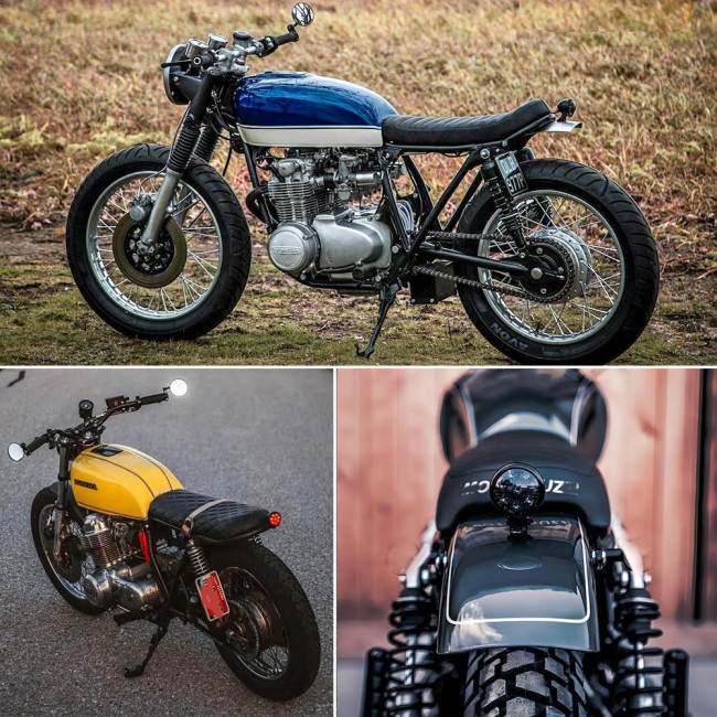 Мотоциклетний задній стоп-сигнал DREAMIZER сумісний з Chopper Bobber Cafe Racer Bike, 12V (2184)