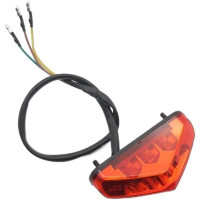 Мотоциклетный задний светодиодный фонарь IPUDIS 12V, для мотоцикла Pit Dirt Bike (2178)