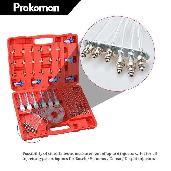 Набір інструментів Prokomon PT1057M для діагностики потоку дизельних форсунок (4121)