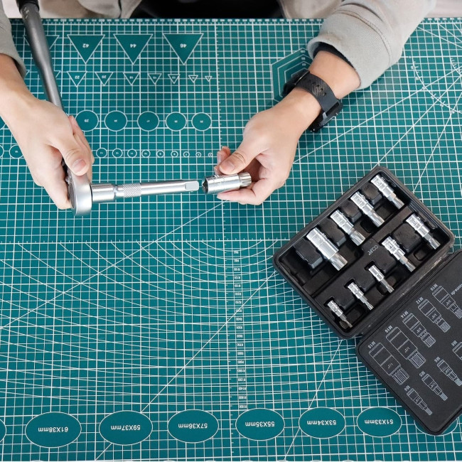 Набір торцевих ключів CCLIFE 5603 10 x XZN Torx M4 - M18, S2 з легованої сталі (0038)