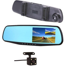 Автомобільне дзеркало відеореєстратор DVR Blackbox із двома камерами (my-017)