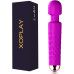 Бездротовий терапевтичний масажер XOPLAY для тіла з 25 режимами фіолетовий (my-6093) № 