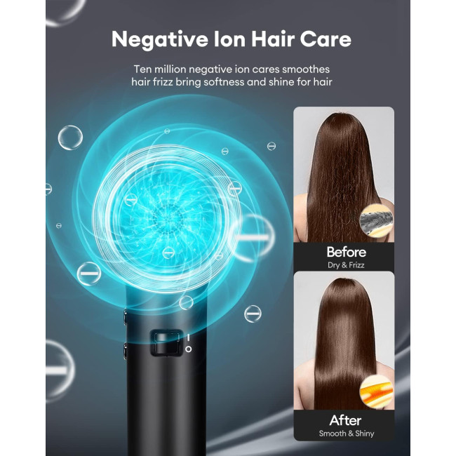 Малошумний фен CkeyiN MRD-3238 (my-2036)