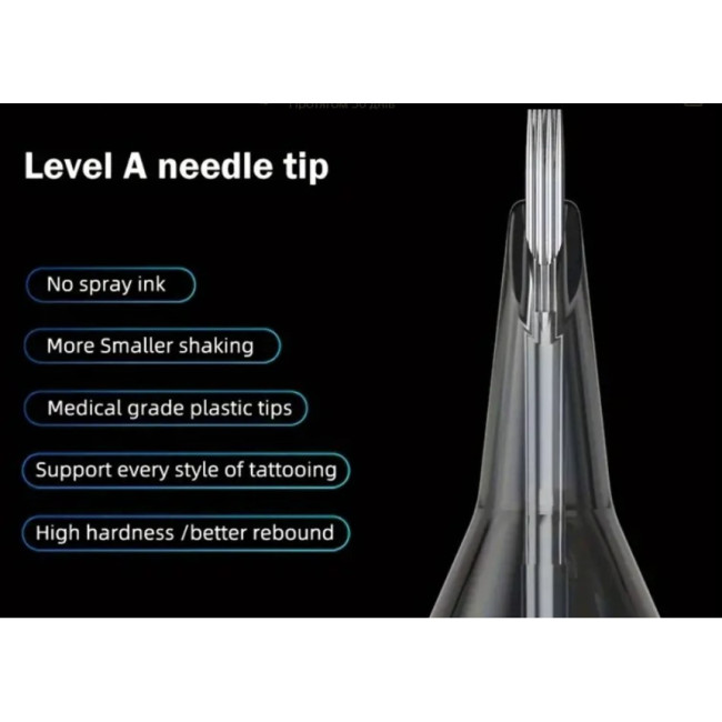 Татуювальна голка стандартного круглого лайнера Tuffking 5M1 7M1 (my-4124)