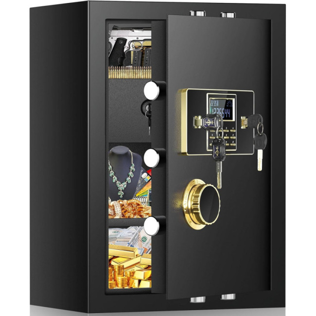 Цифровий домашній сейф Bukumo вогнестійкий, водонепроникний (my-3004)