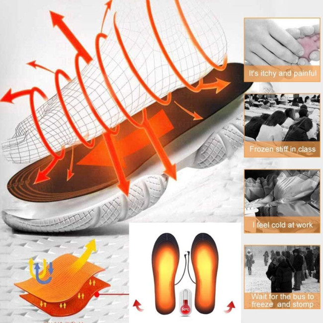 Устілки TUKNON із підігрівом для взуття USB (my-13006)