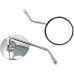 Пара круглих дзеркал Alchemy Parts 7501 для мопеда-скутера, хромовані (4034) № 4