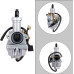 RUTU Карбюратор PZ27, підходить для CG 125cc 150cc 200cc 250cc 4-тактних ATV Go Kart Dirt Bike (5139) № 3