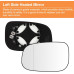 Senzeal Захисне скло лівого дзеркала з підігрівом для Volvo, ліве (5080) № 3