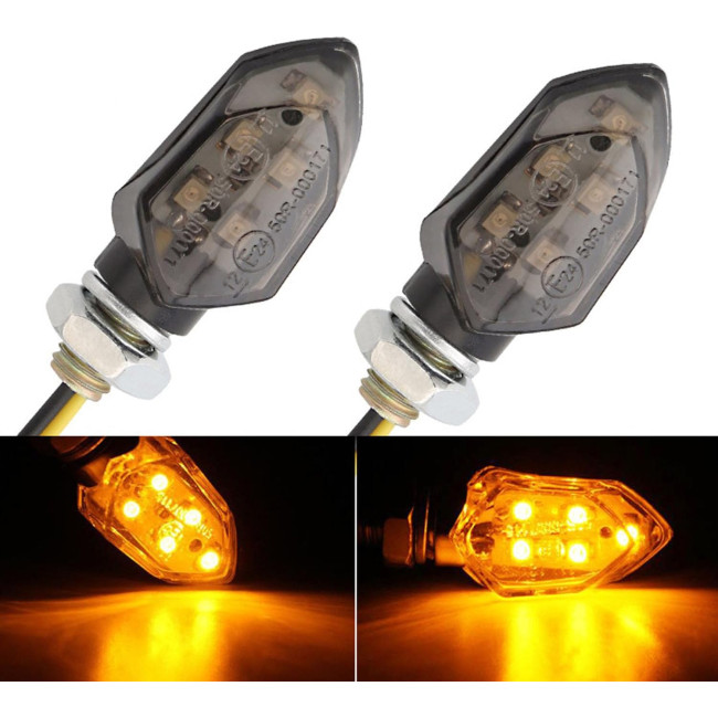 Світлодіодні поворотники YOUNLEN для мотоцикла 12V, 4шт (2185)