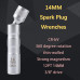  Універсальний магнітний ключ ZKTOOL ‎ZKEU028 для свічок запалювання, 14мм (4152) № 4