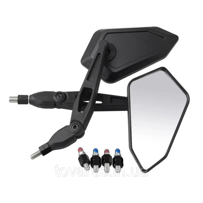 Якісні дзеркала заднього виду, шарнірні на мотоцикл (2171)