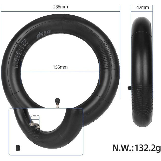 Задня гума VOLOHAS ‎VO 60/70-6.5 для електричного скутера Xiaomi 5/5 Pro/5 Max (4138)