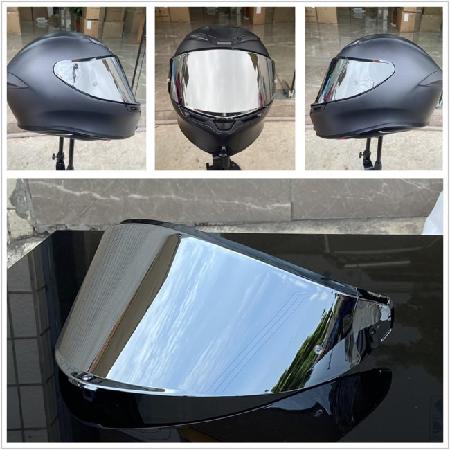 Замінний козирок для шолома BSTOP K6, срібний (4019)