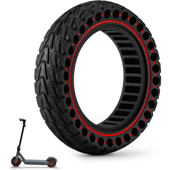 Запасні колеса HAONAIMO  60/70-6.5 для електросамокатів, червоні (3068)