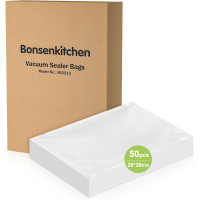 Bonsenkitchen Вакуумні пакети 50 пакетів, 20 x 30 см (5007)