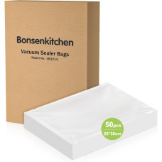 Bonsenkitchen Вакуумні пакети 50 пакетів, 20 x 30 см (5007)