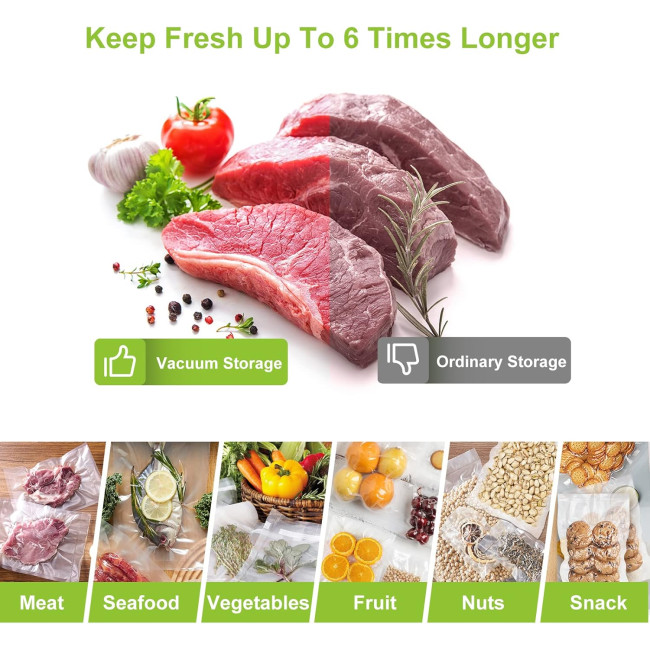 Bonsenkitchen Вакуумні пакети VB3216, 2 рулони, 30 x 600 см, білий (5005)