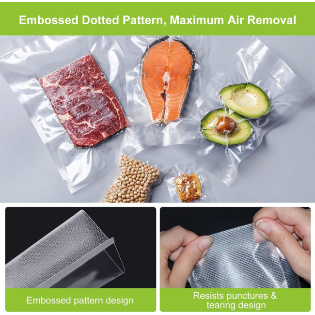 Bonsenkitchen Вакуумні рулони VB3217, 20 / 25 / 28 x 300 см, 3 рулони, прозорі (5008)