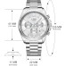 Чоловічі годинники CIVO 8351C з нержавіючої сталі, білий (4081) № 5
