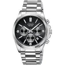 Чоловічі годинники CIVO 8351C з нержавіючої сталі, чорний (4082)