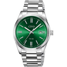 Чоловічий годинник CIVO 8348 з нержавіючої сталі, аналоговий, водонепроникний, кварцовий (3126)
