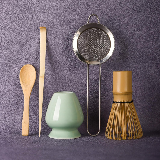 DiDiBirDi Великий набір вінчиків для матча DD-BK4PCS-EU, 5 предметів, зелений (4196)