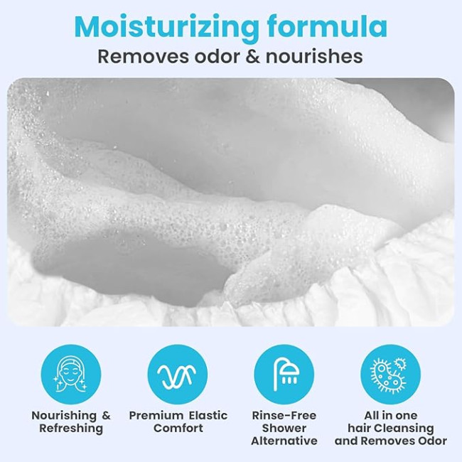 Drench Капсули для миття сухого волосся Drench01 для літніх людей, містить алое вера, вітамін Е, B5-6 (5136)